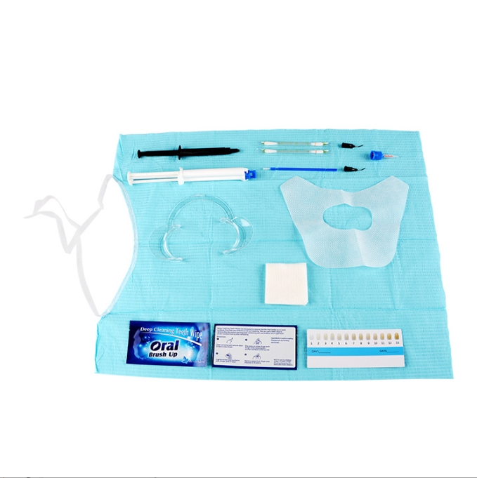 Teeth Whitening Bleaching Kit - Kit profesional de doble barrera para