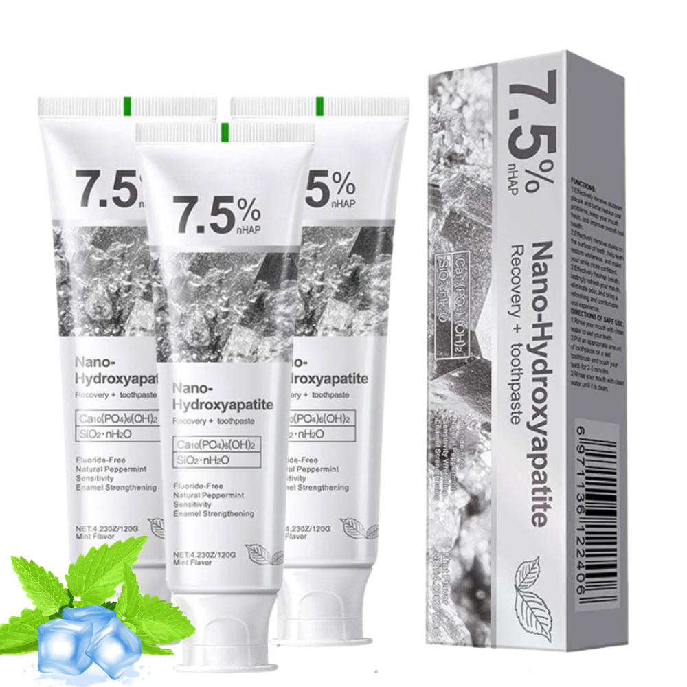 Remineralizing Toothpaste - Pasta Dental con Nano Hidroxiapatita al