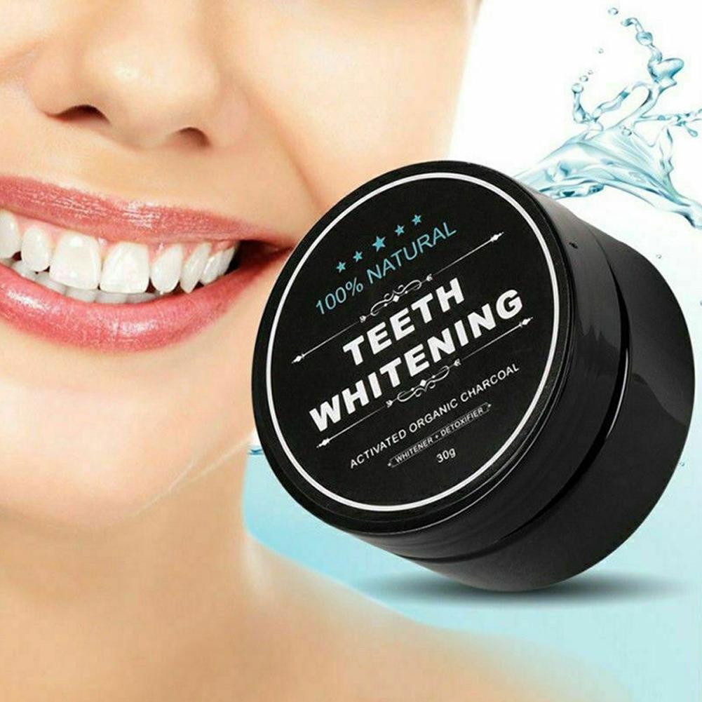 Teeth Whitening Charcoal Powder - 30g polvo para blanquear los dientes