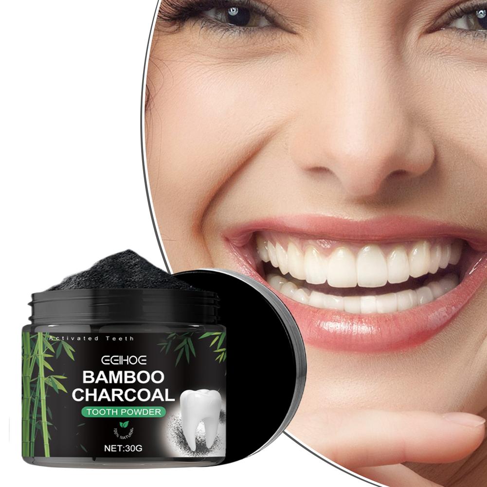 Teeth Whitening Charcoal Powder - Polvo Blanqueador de Dientes, Polvo de