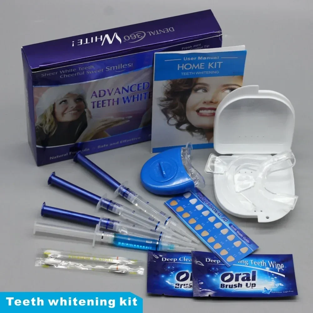 Teeth Whitening Bleaching Kit - Sistema de Blanqueamiento Dental, Kit de