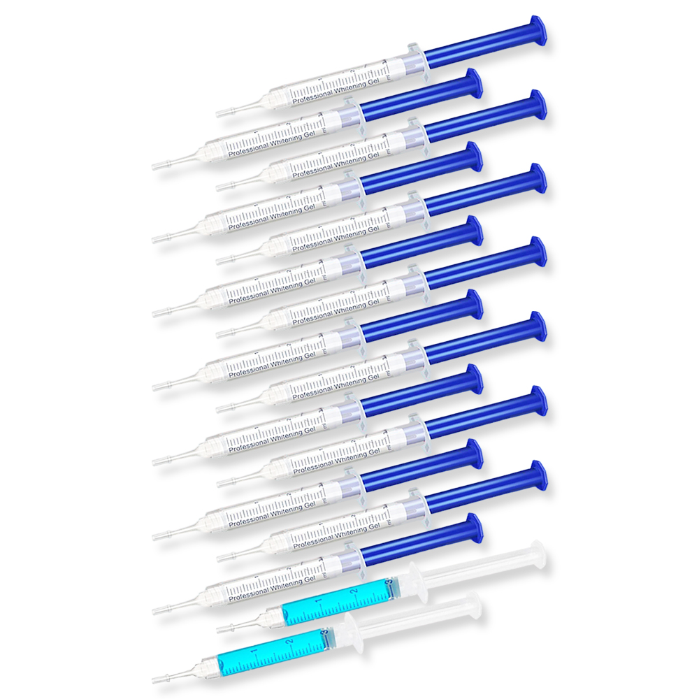 Teeth Whitening Bleaching Kit - Gel blanqueador de dientes con sabor