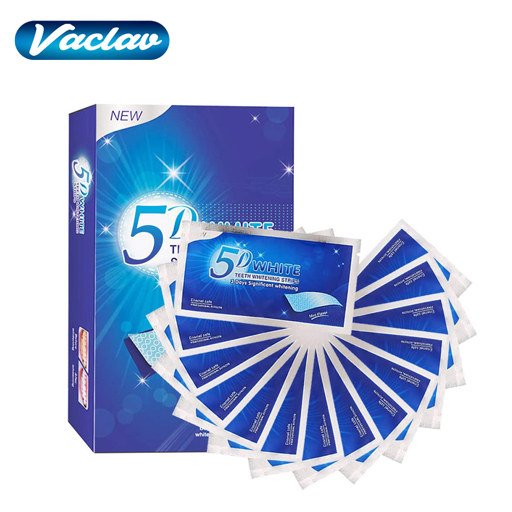 Teeth Whitening Ulta - Tiras Blanqueadoras de Dientes 5D, Gel