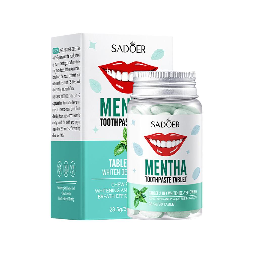 Teeth Whitening Ulta - Tabletas de pasta de dientes sólidas