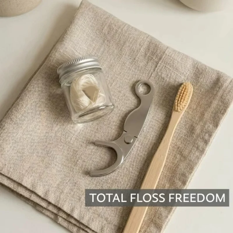 Palillo de dientes de acero in - Dental Floss Picks reseña y precio
