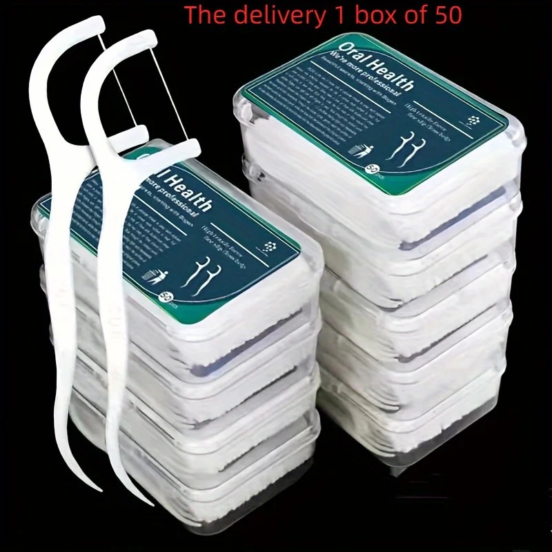 50 unidades de hilo dental, hi - Dental Floss Picks reseña y precio