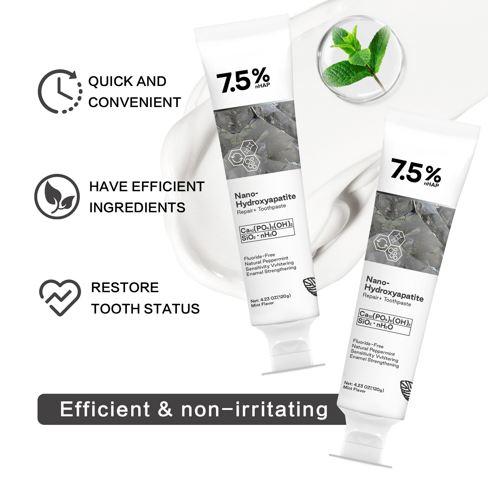 Pasta Dental con Nano Hidroxia - Remineralizing Toothpaste reseña y precio