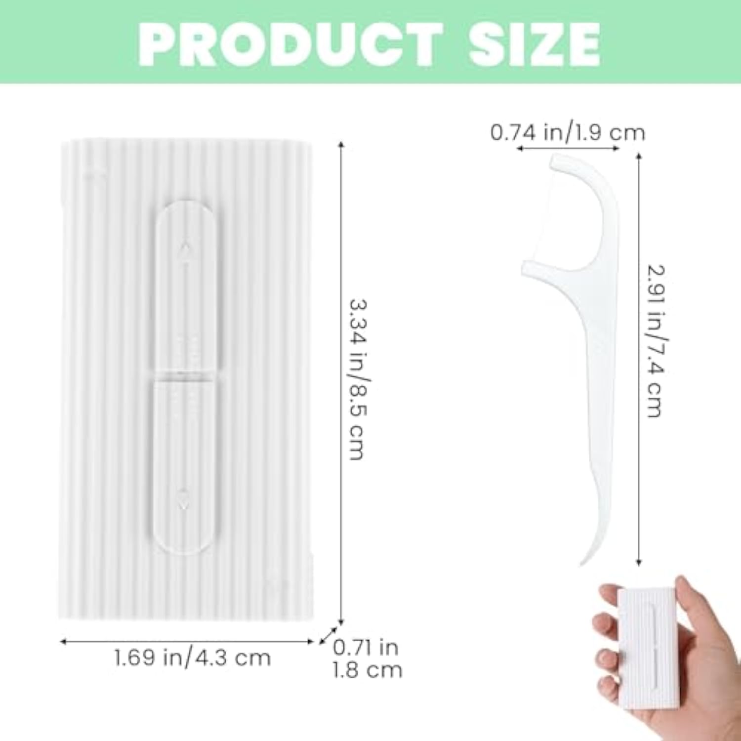 Dispensador automático portáti - Dental Floss Picks reseña y precio