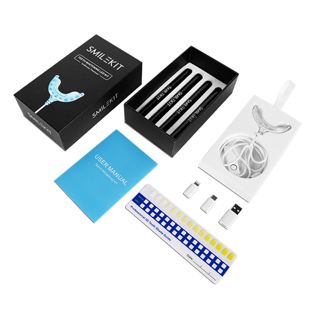 Kit de blanqueamiento dental c - Teeth Whitening Bleaching Kit reseña y precio