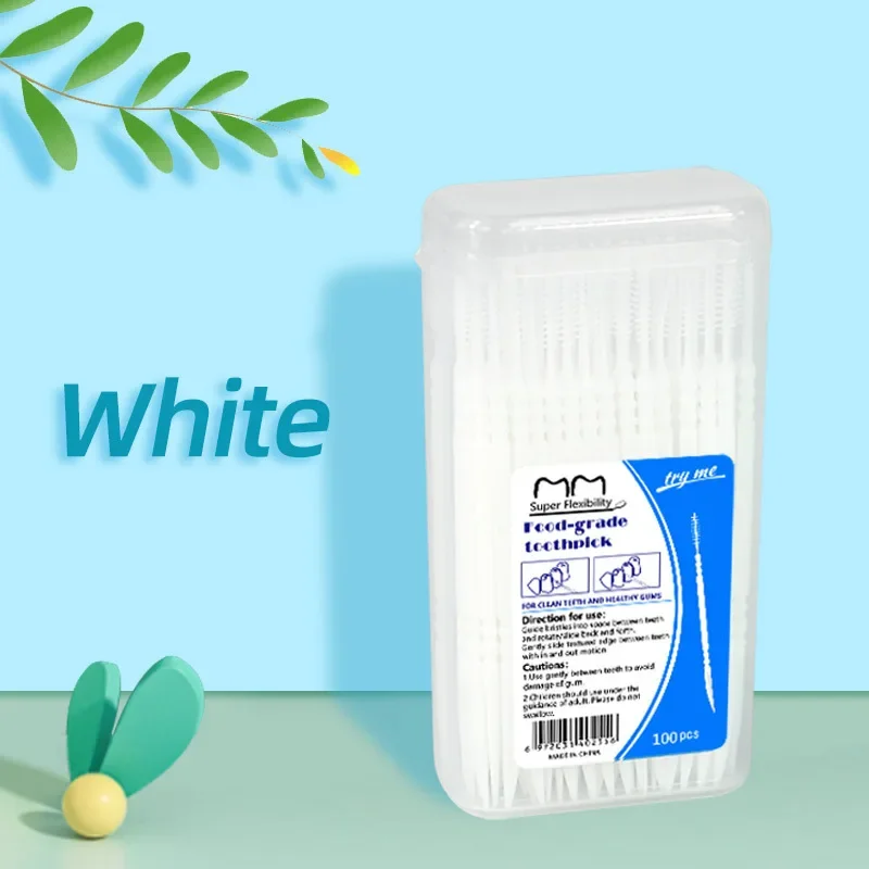 100 unidades de hilo dental de - Dental Floss Picks reseña y precio