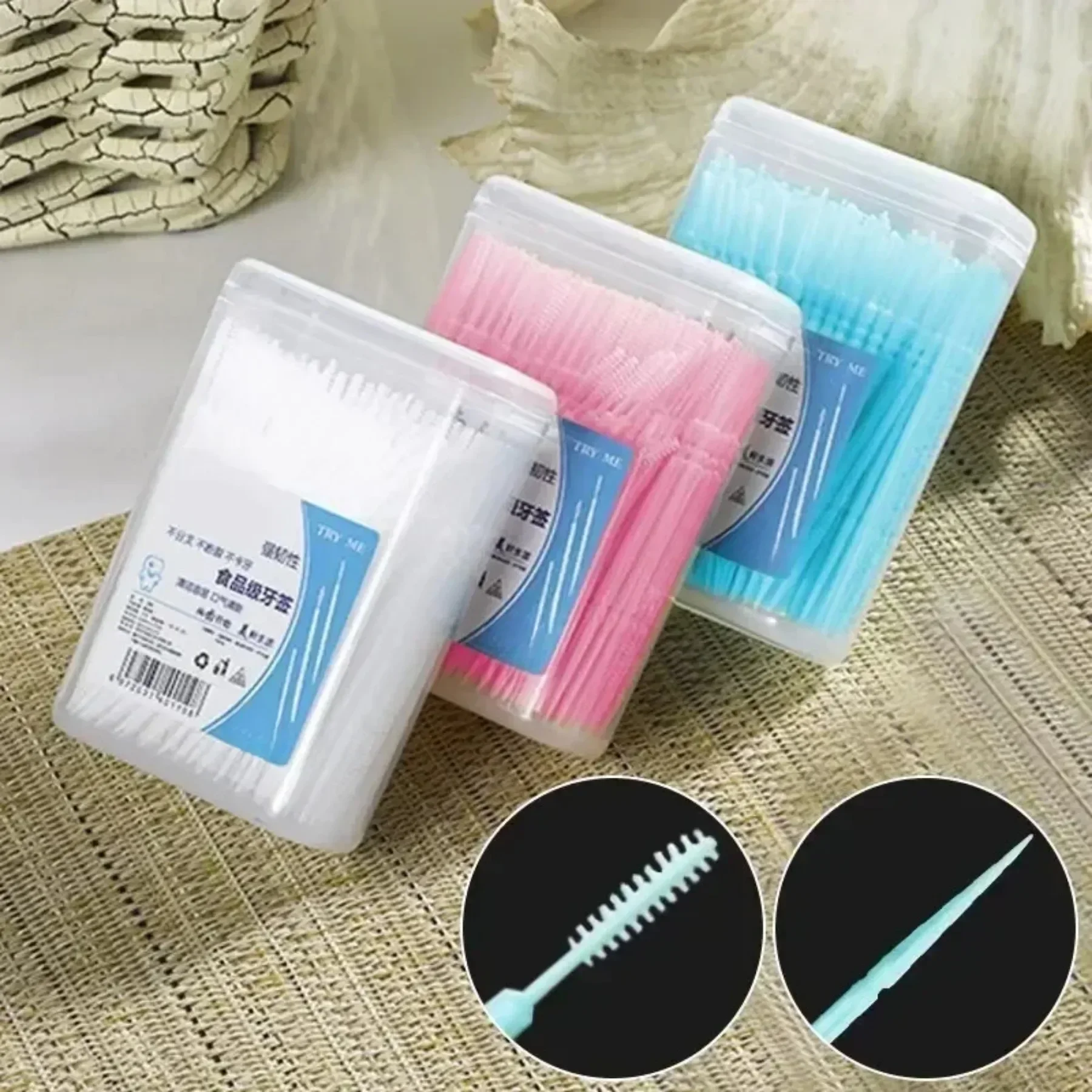 100 unidades de hilo dental de - Dental Floss Picks reseña y precio
