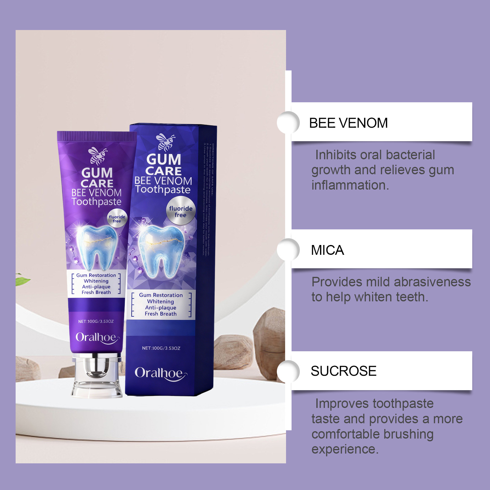Pasta Dental con Veneno de Abe - Remineralizing Toothpaste reseña y precio