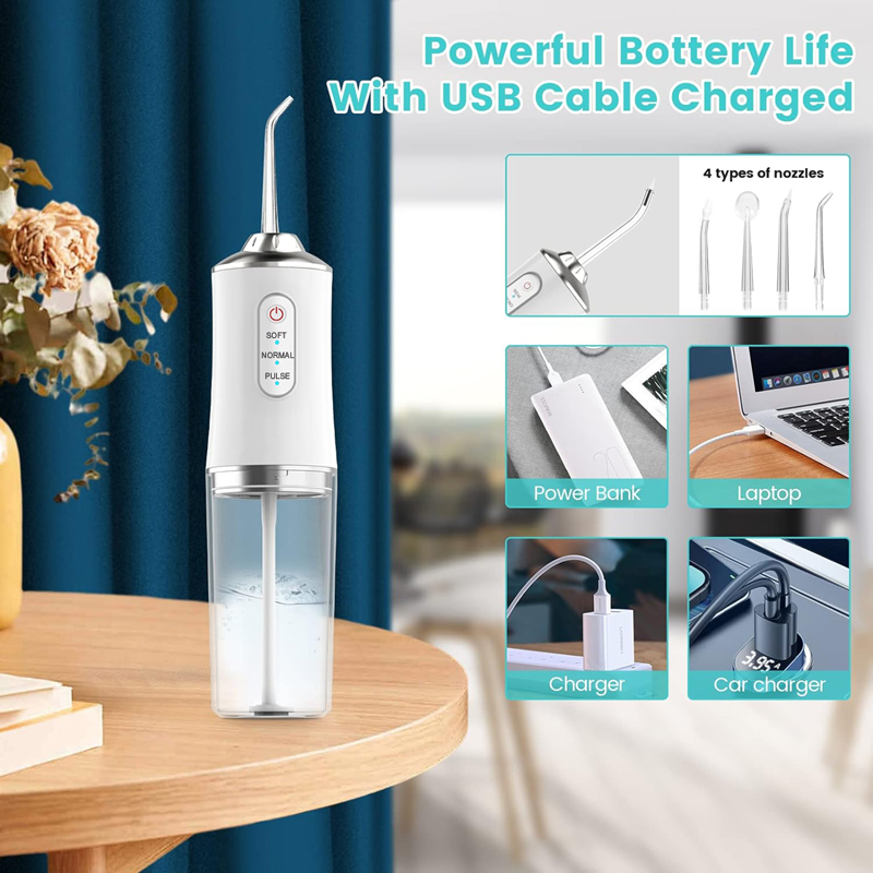 Irrigador Bucal, Dispositivo d - Dental Floss Picks reseña y precio