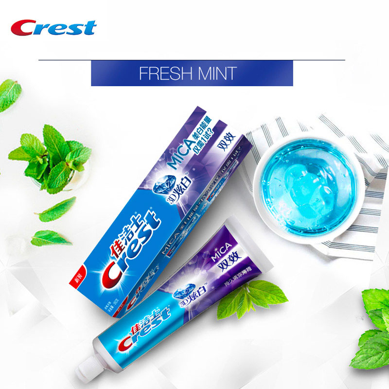 Crest 3D MICA pasta de dientes - Teeth Paint Whitening reseña y precio