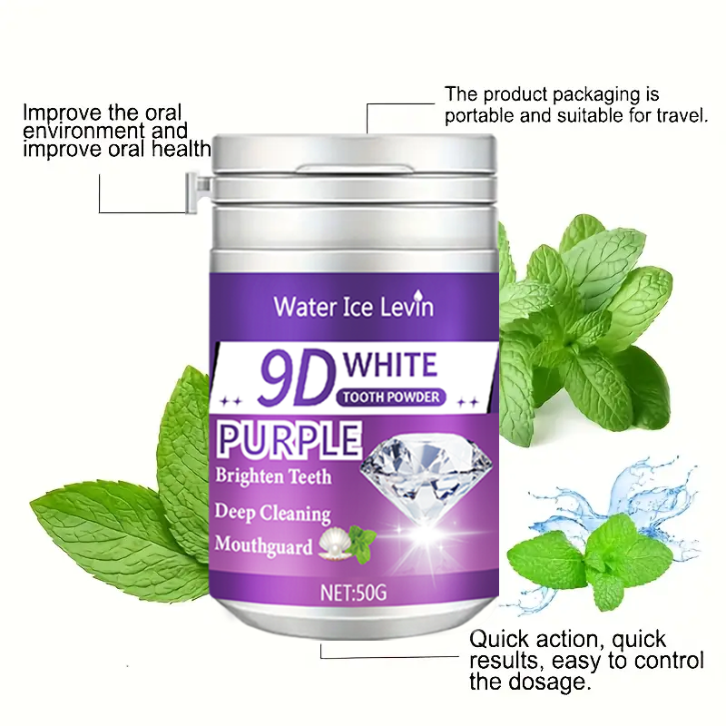 Polvo de dientes blanco 9D ilu - Teeth Whitening Quick Results reseña y precio