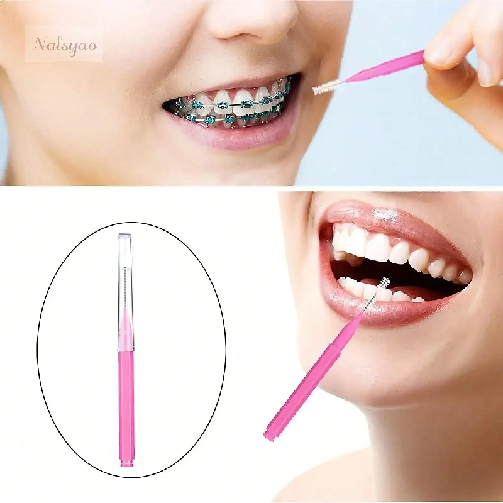 100 Cepillos Interdentales, Pa - Dental Floss Picks reseña y precio