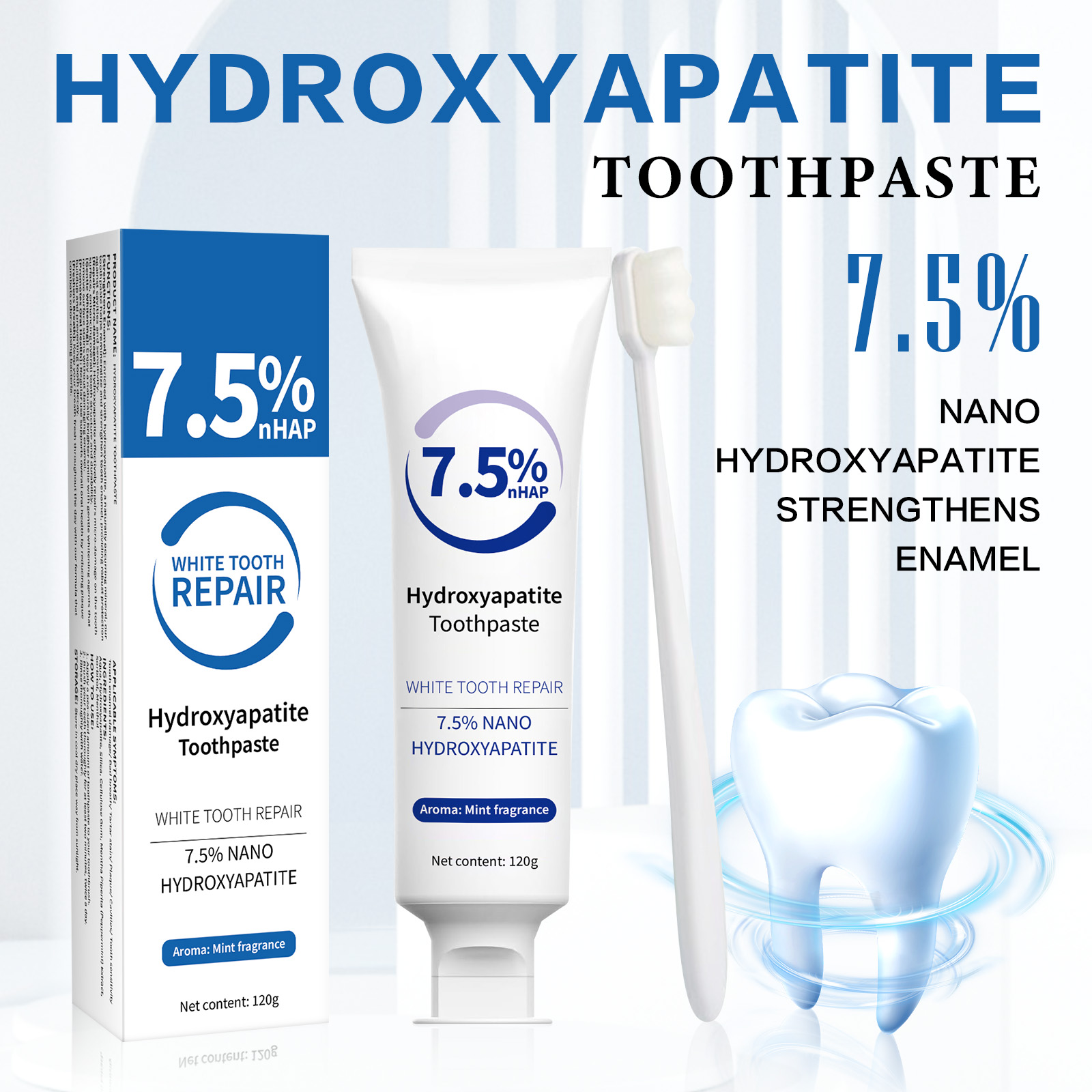 Pasta de dientes de hidroxapat - Remineralizing Toothpaste reseña y precio