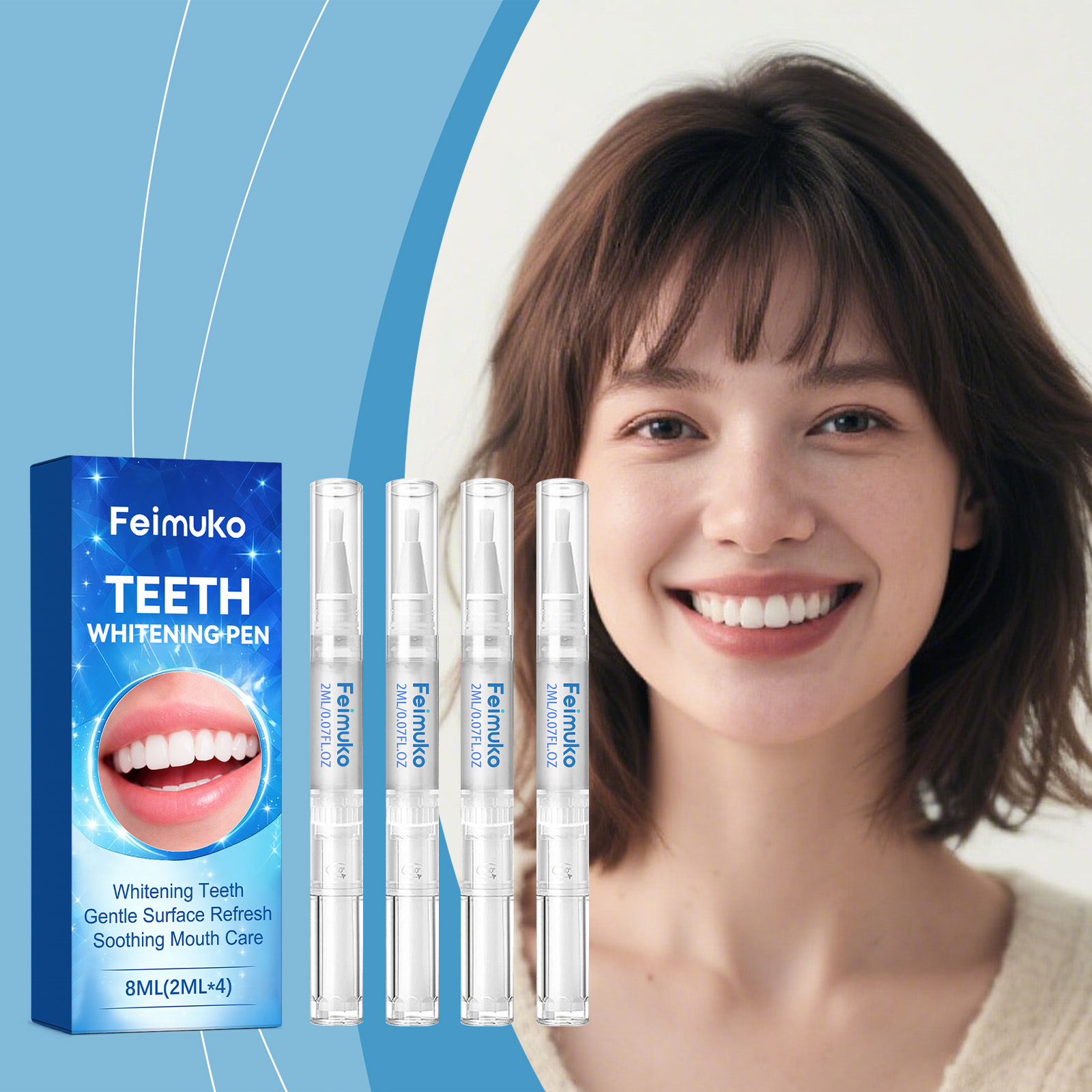 Kit de 4 Bolígrafos de Gel Bla - Teeth Whitening Bleaching Kit reseña y precio