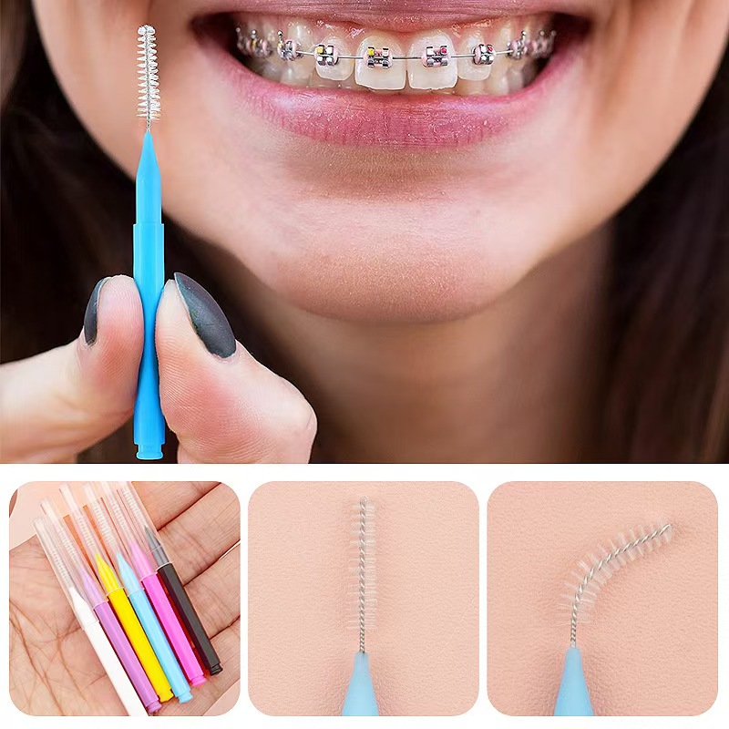 20 unids/pack cepillo de limpi - Dental Floss Picks reseña y precio