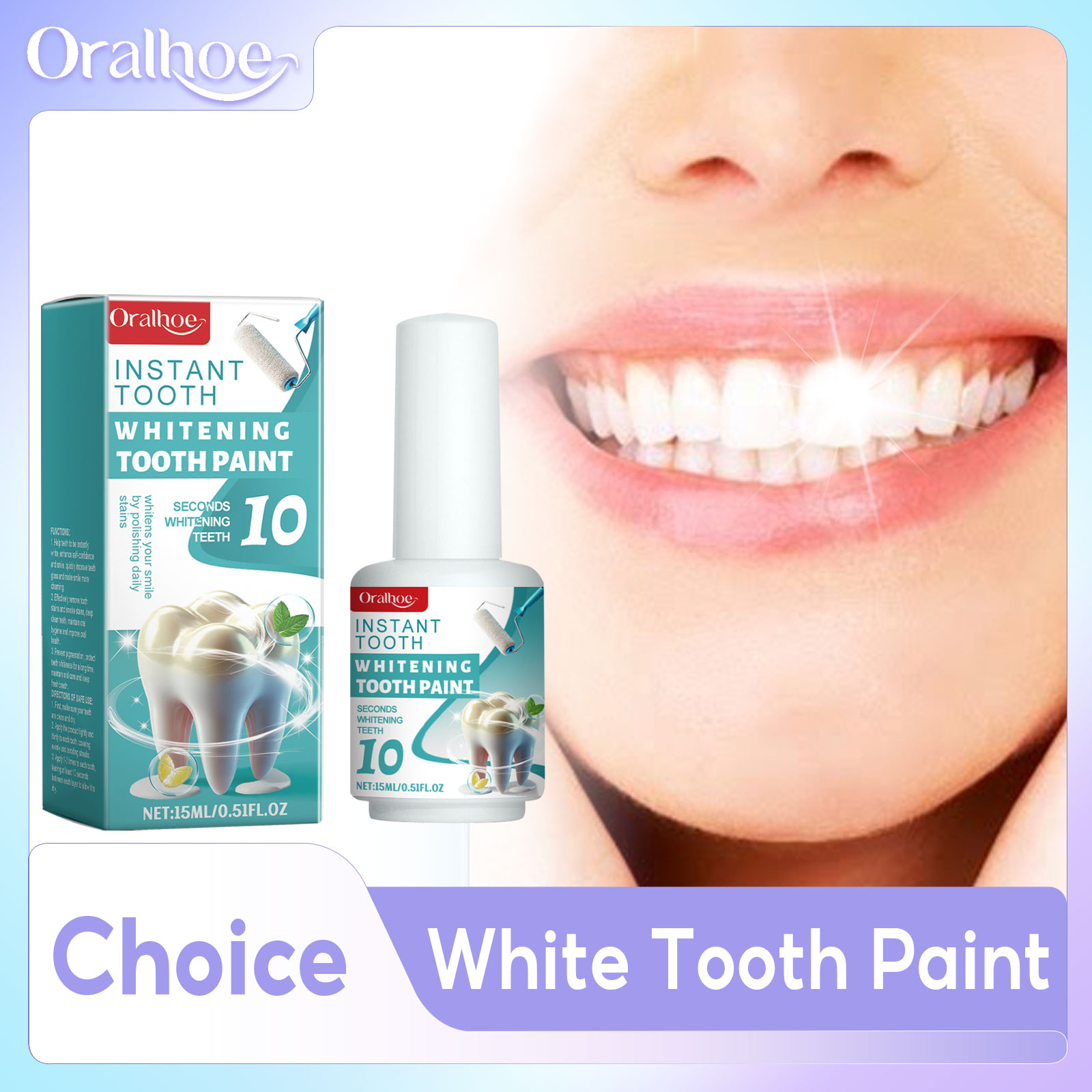 Pintura profesional para blanq - Teeth Paint Whitening reseña y precio