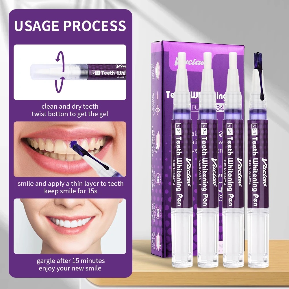 Vaclav V34 Bolígrafo de gel bl - Teeth Whitening Ulta reseña y precio